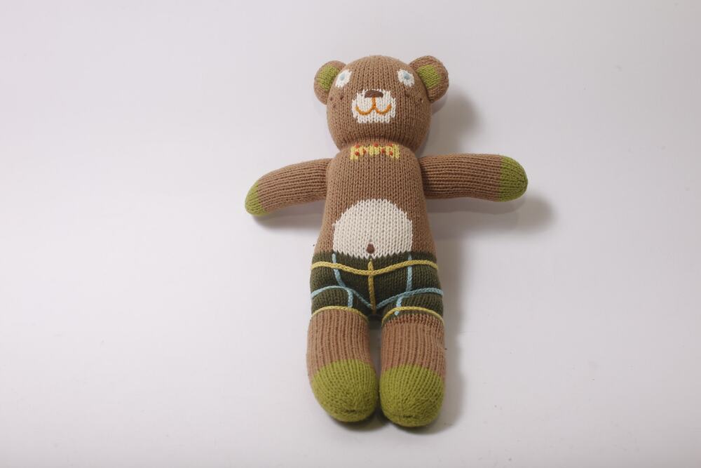 Blabla Kids, Berlioz the Bear, Plush, Knit, Soft Toy, Adorable, ~ 260128-WH 922